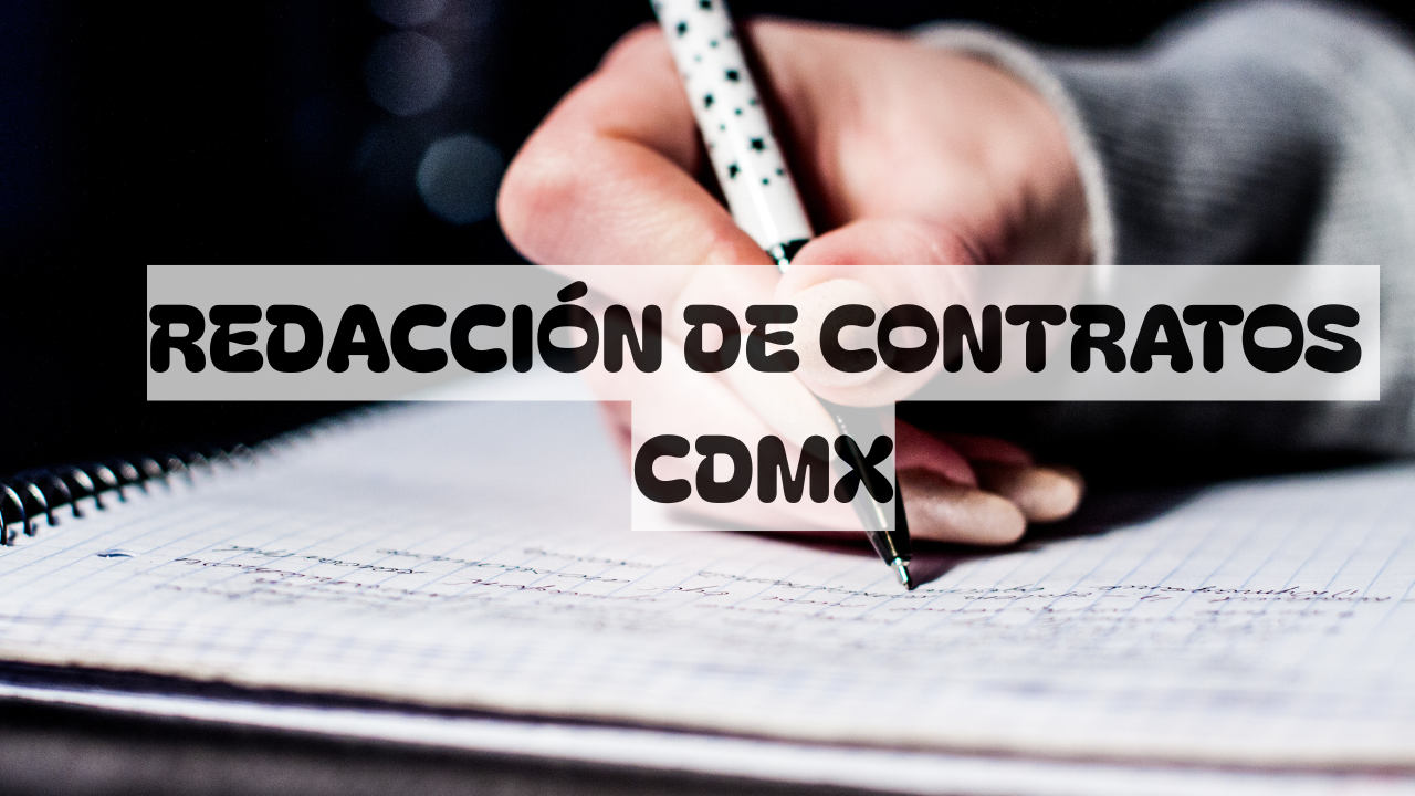 redacción de contratos cdmx