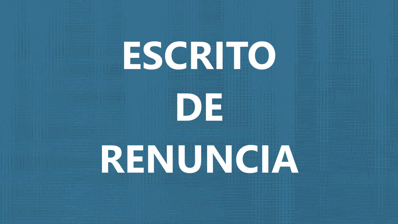 renuncia al trabajo